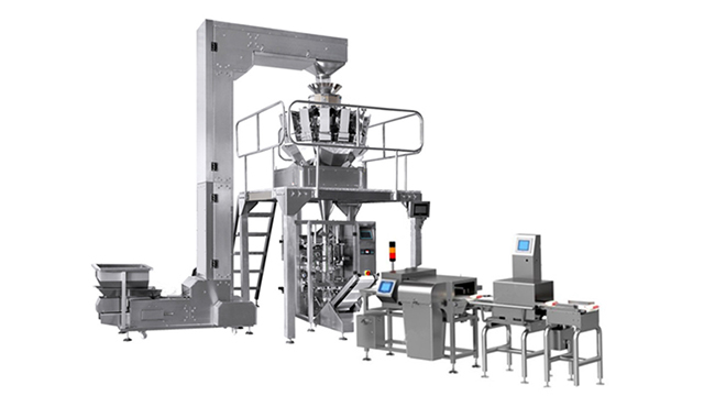 Vertical Form Fill Seal Machine with Multihead Weigher, L380DL-D10T