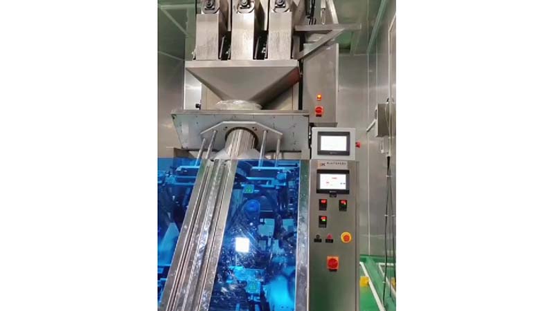 10kg Ice Packaging Machine with 3 Head Linear Weigher, SK-L780